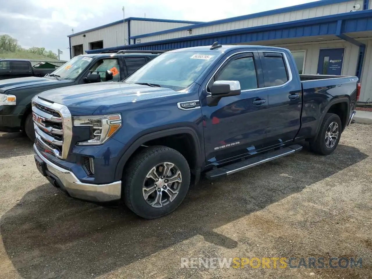 1 Photograph of a damaged car 1GTR9BED3KZ191352 GMC SIERRA 2019