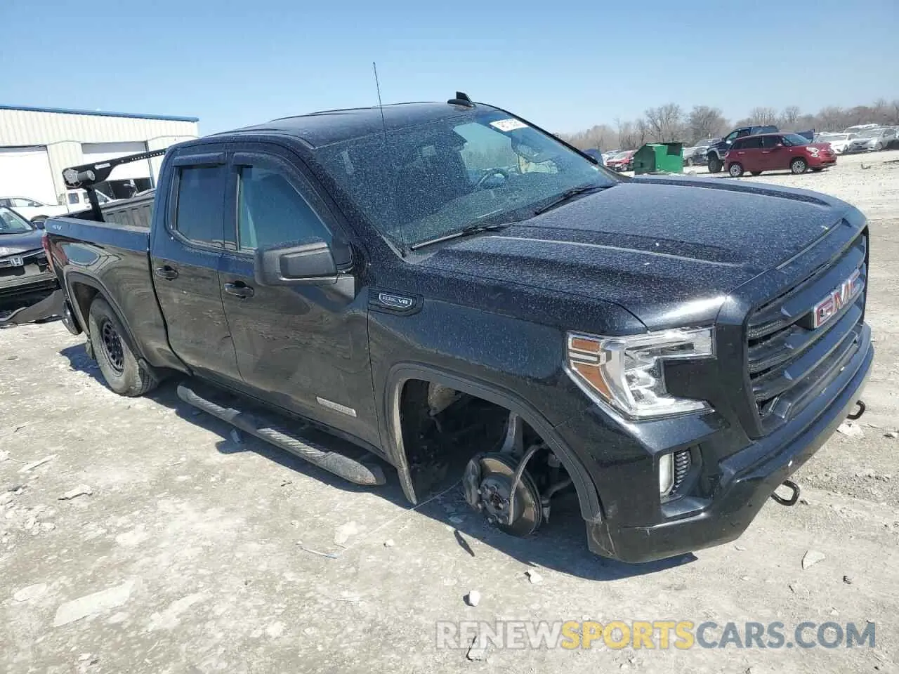 4 Фотография поврежденного автомобиля 1GTR9CEDXKZ426240 GMC SIERRA 2019