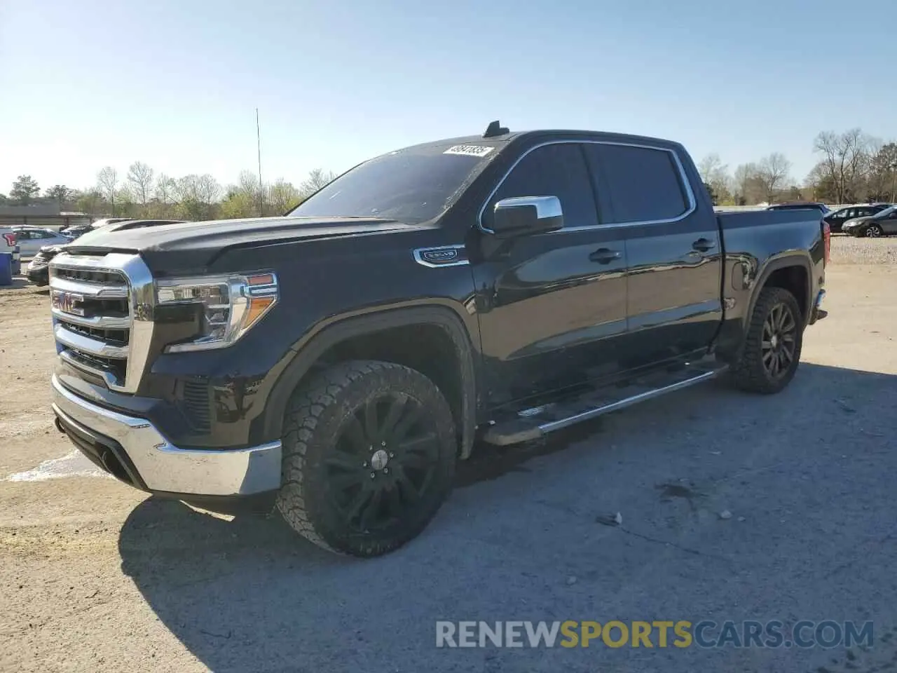 1 Photograph of a damaged car 1GTU9BED2KZ334477 GMC SIERRA 2019
