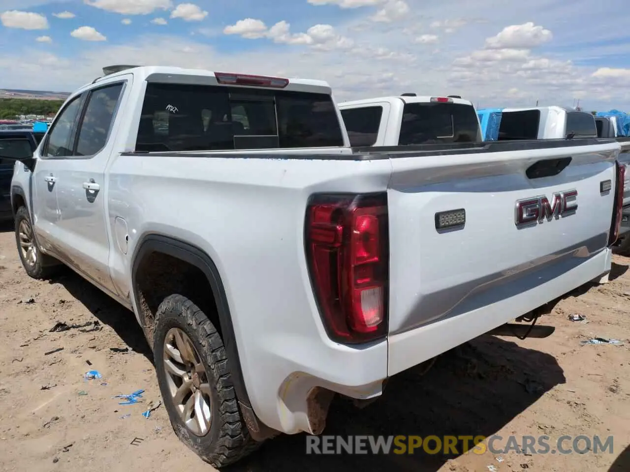 2 Photograph of a damaged car 1GTU9BED7KZ268170 GMC SIERRA 2019