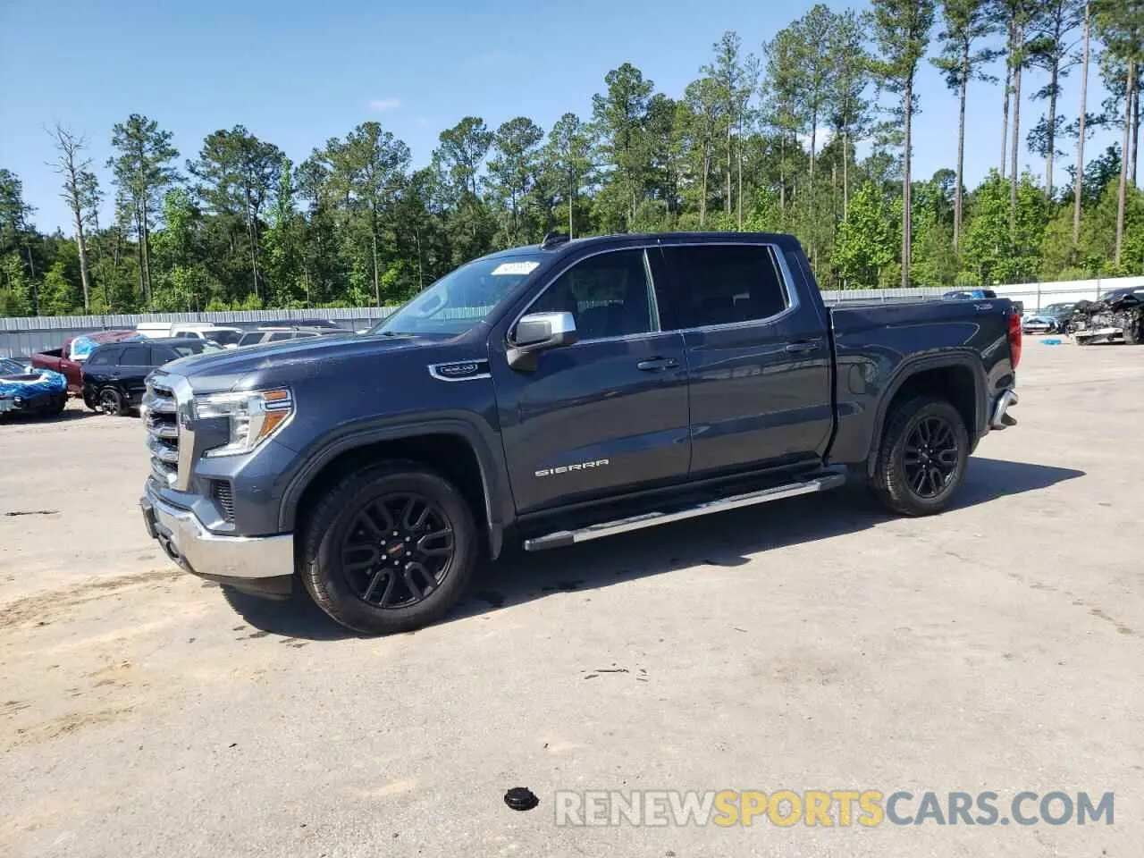 1 Фотография поврежденного автомобиля 1GTU9BED8KZ244251 GMC SIERRA 2019