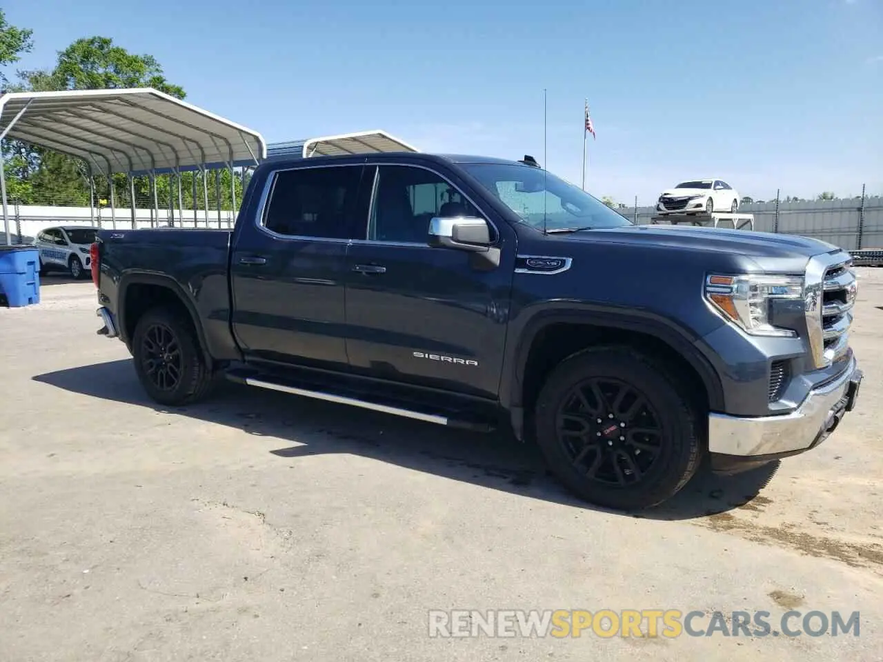 4 Фотография поврежденного автомобиля 1GTU9BED8KZ244251 GMC SIERRA 2019
