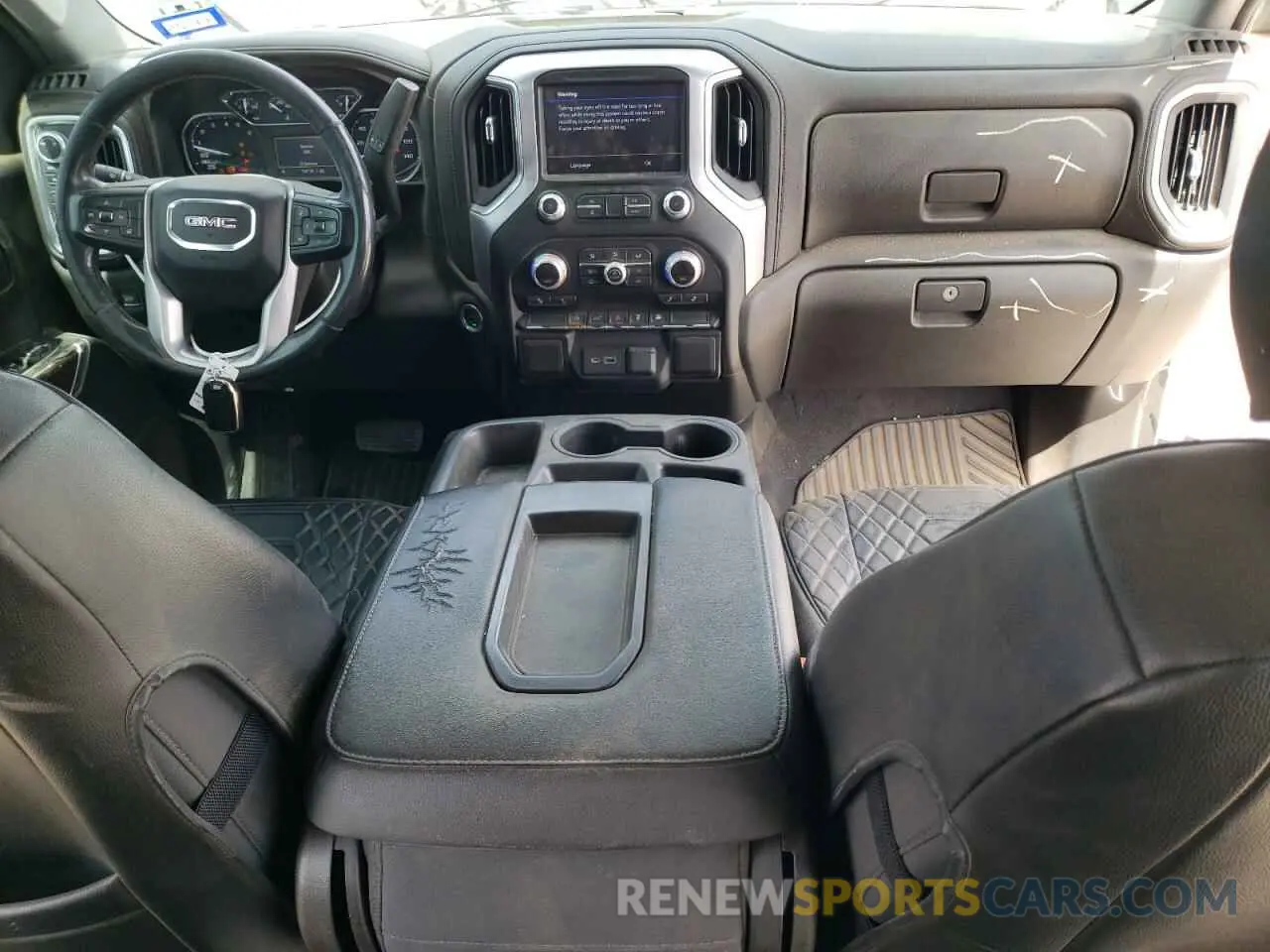 8 Photograph of a damaged car 1GTU9BED9KZ369078 GMC SIERRA 2019