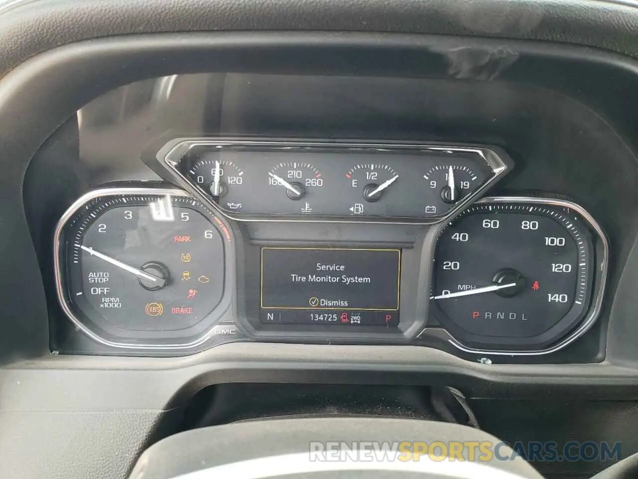 9 Photograph of a damaged car 1GTU9BED9KZ369078 GMC SIERRA 2019