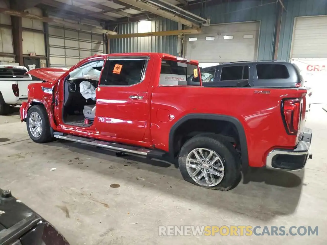 2 Photograph of a damaged car 1GTU9DED8KZ107497 GMC SIERRA 2019