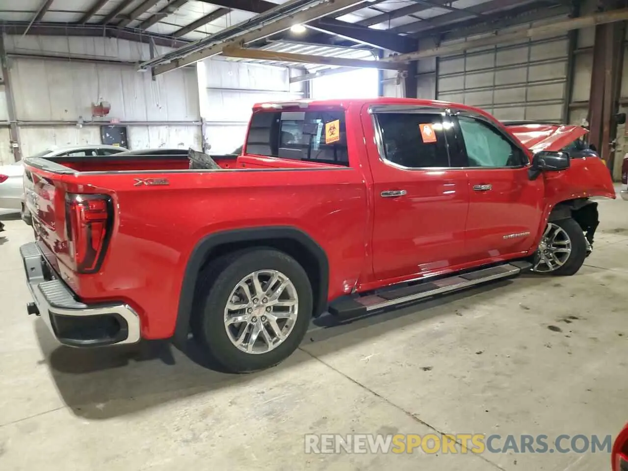 3 Photograph of a damaged car 1GTU9DED8KZ107497 GMC SIERRA 2019