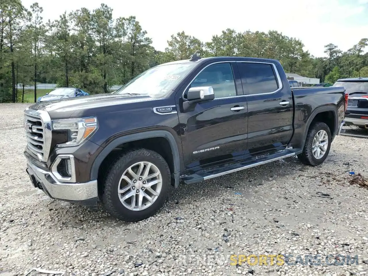 1 Photograph of a damaged car 1GTU9DEDXKZ143854 GMC SIERRA 2019