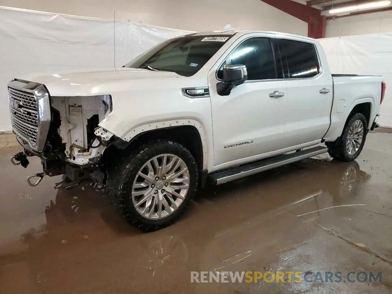 1 Photograph of a damaged car 1GTU9FEL1KZ189558 GMC SIERRA 2019