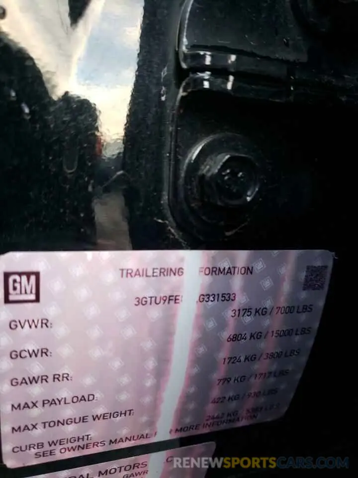 12 Photograph of a damaged car 1GTU9FEL1KZ352922 GMC SIERRA 2019