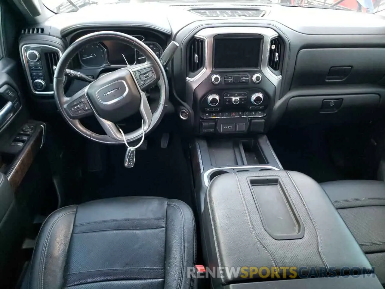 8 Photograph of a damaged car 1GTU9FEL1KZ352922 GMC SIERRA 2019