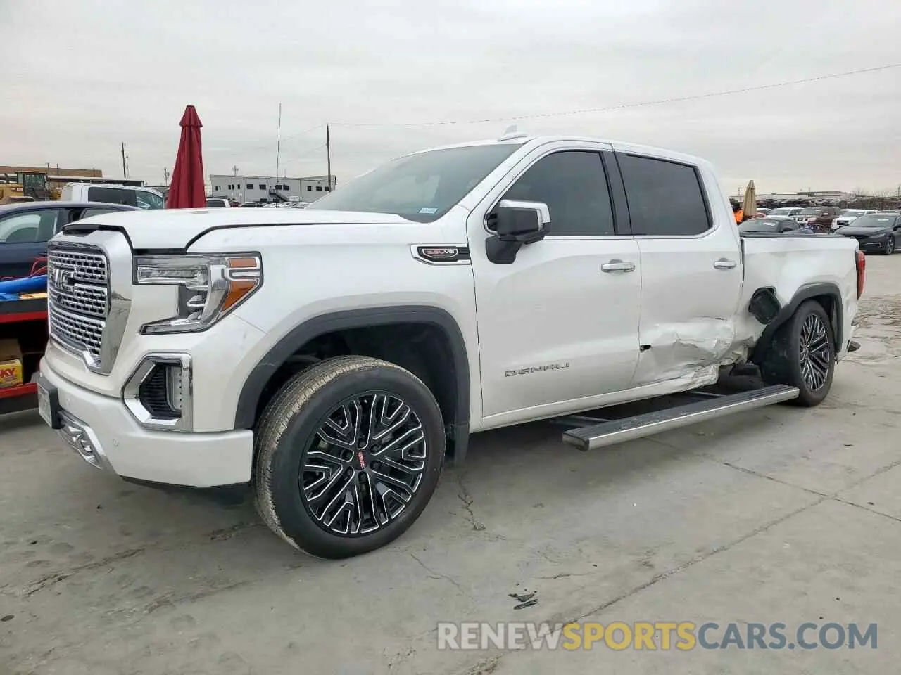 1 Photograph of a damaged car 1GTU9FEL2KZ213432 GMC SIERRA 2019