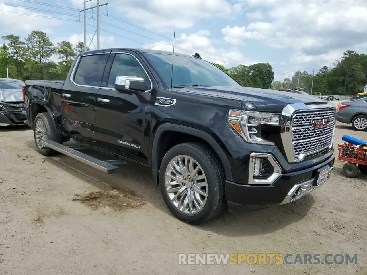 4 Фотография поврежденного автомобиля 1GTU9FEL2KZ261657 GMC SIERRA 2019