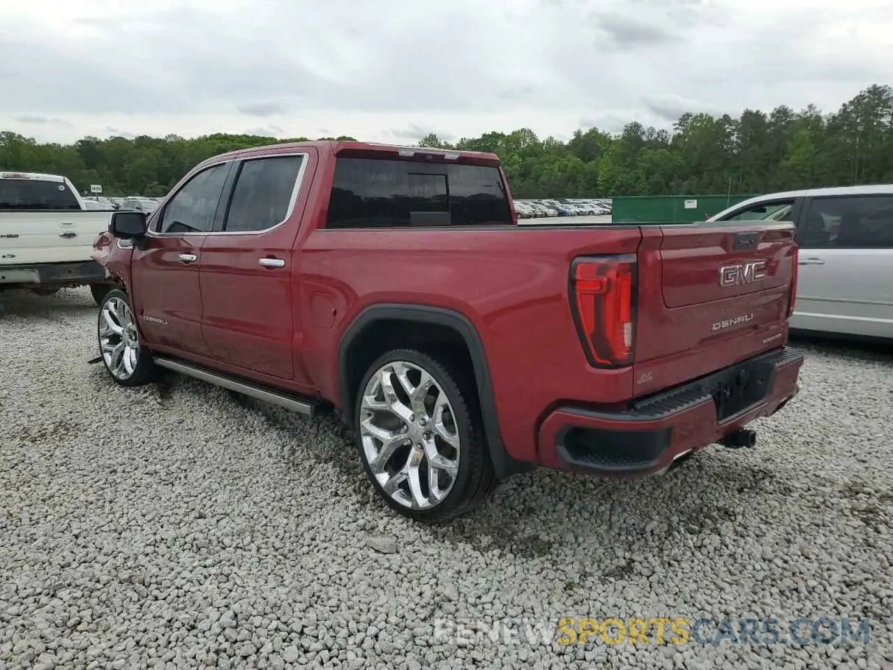 2 Photograph of a damaged car 1GTU9FEL4KZ156926 GMC SIERRA 2019