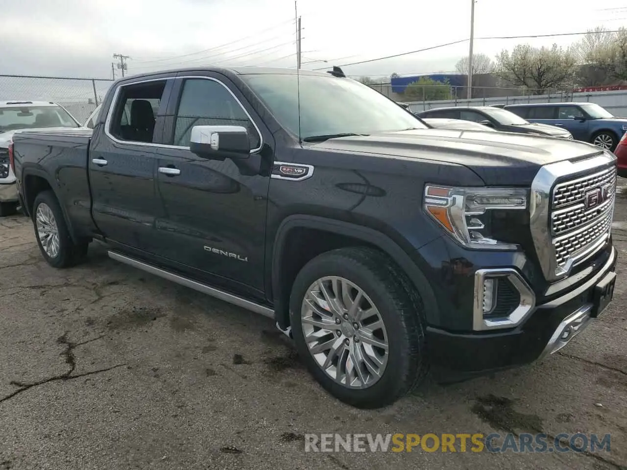 4 Photograph of a damaged car 1GTU9FEL5KZ183441 GMC SIERRA 2019