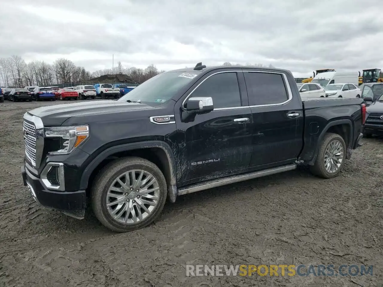 1 Photograph of a damaged car 1GTU9FEL7KZ305961 GMC SIERRA 2019