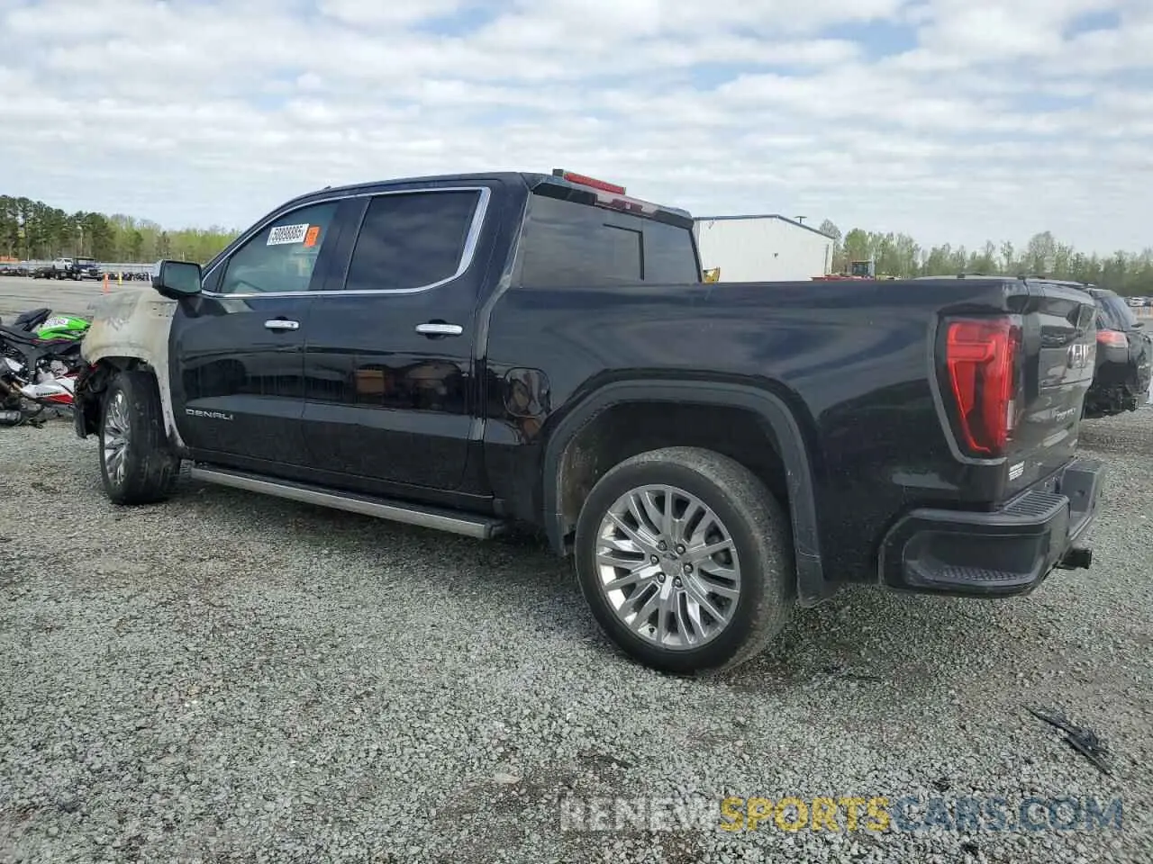 2 Photograph of a damaged car 1GTU9FEL8KZ106854 GMC SIERRA 2019