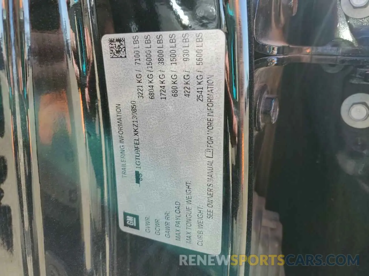 13 Фотография поврежденного автомобиля 1GTU9FELXKZ130850 GMC SIERRA 2019