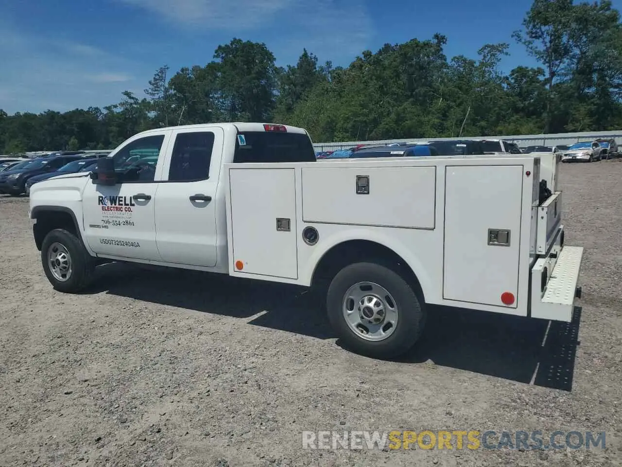 2 Photograph of a damaged car 2GD21NEG9K1201407 GMC SIERRA 2019