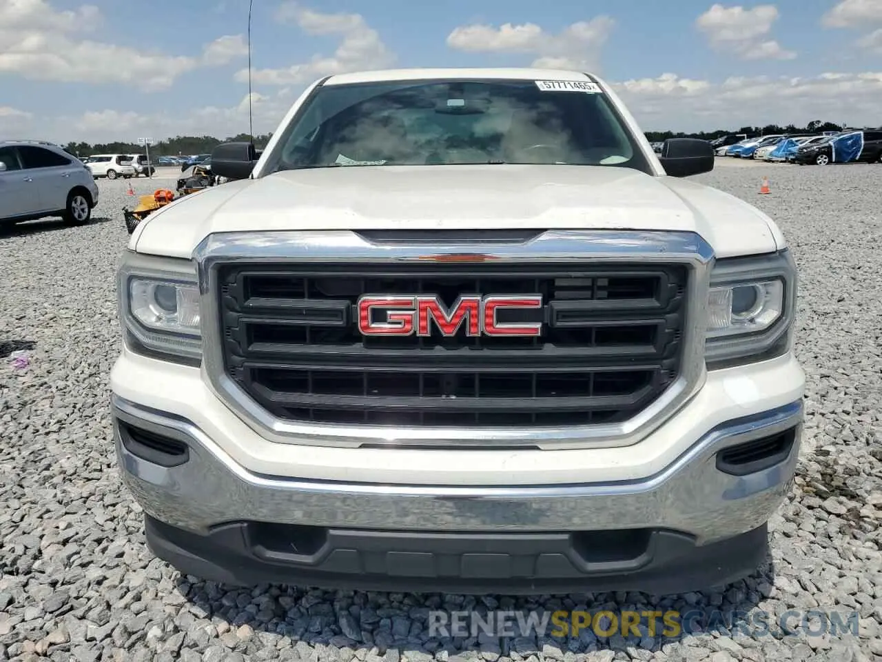 5 Photograph of a damaged car 2GTR1LECXK1139391 GMC SIERRA 2019