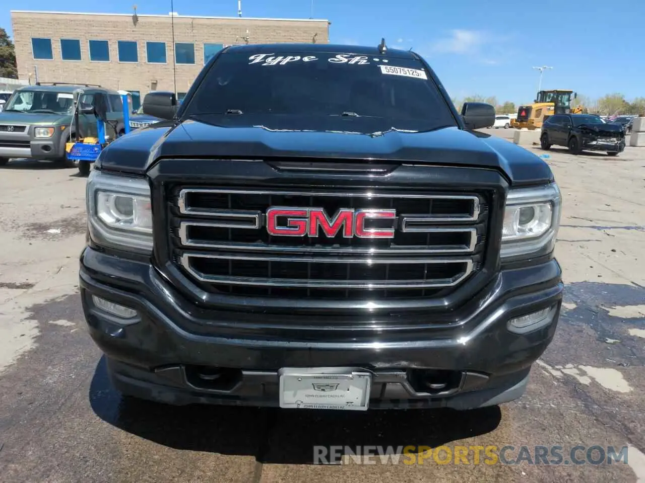 5 Photograph of a damaged car 2GTV2LEC7K1109728 GMC SIERRA 2019