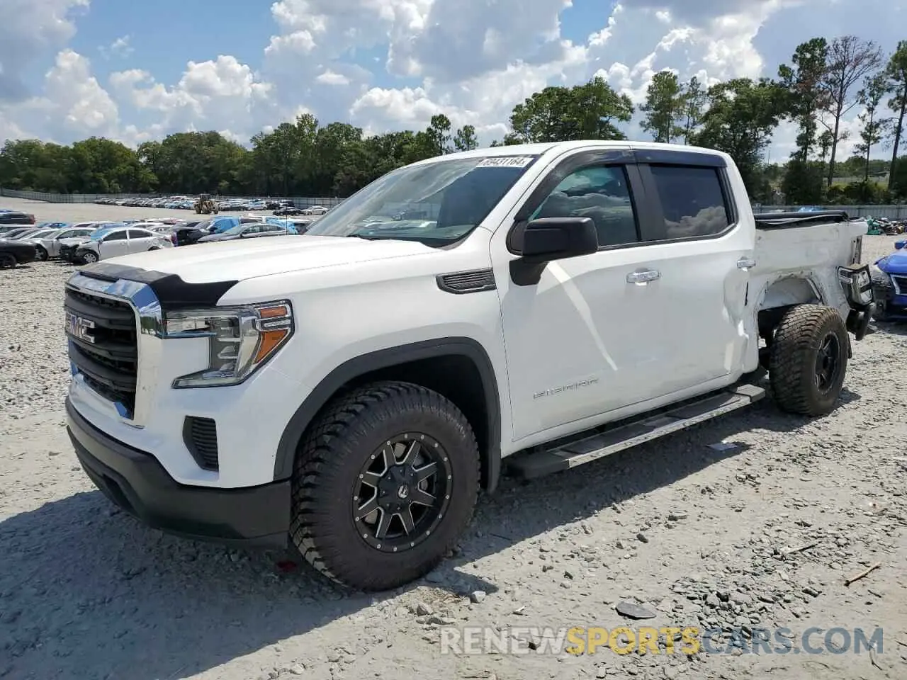 1 Photograph of a damaged car 3GTP8AEF0KG169945 GMC SIERRA 2019