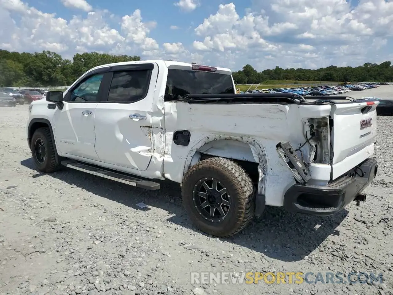 2 Photograph of a damaged car 3GTP8AEF0KG169945 GMC SIERRA 2019