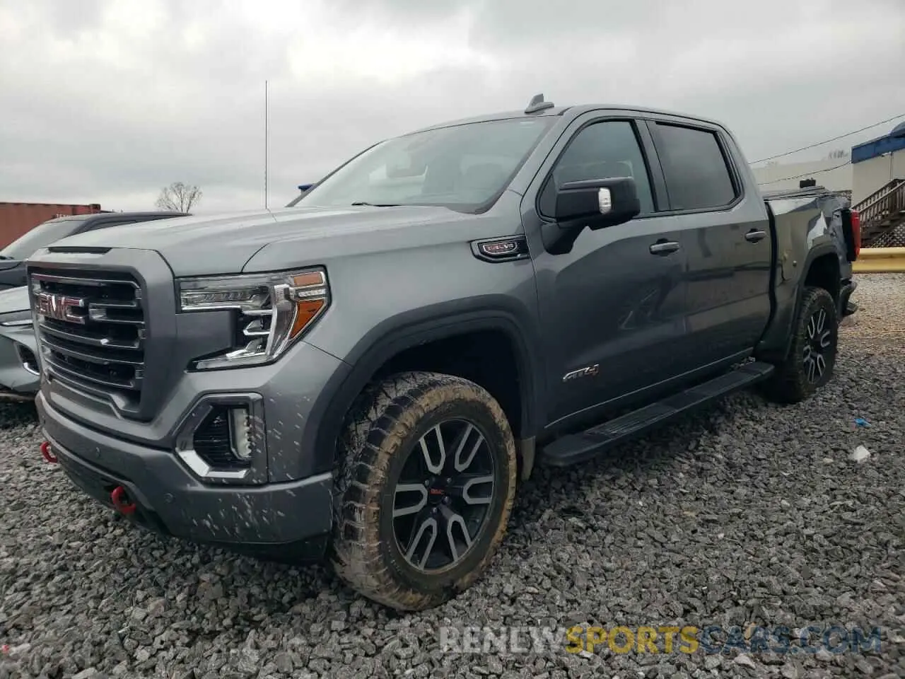1 Photograph of a damaged car 3GTP9EEL2KG149027 GMC SIERRA 2019