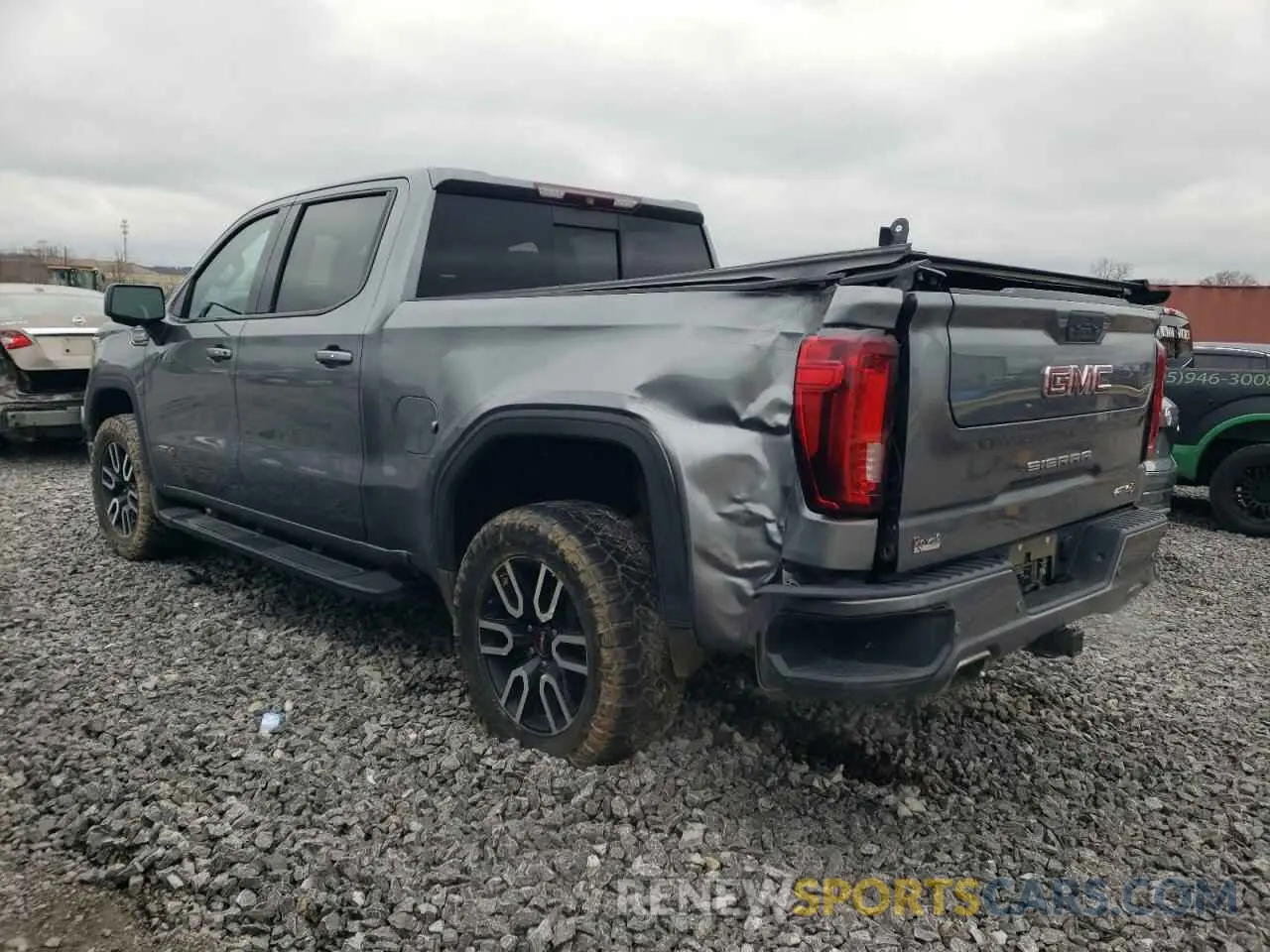 2 Photograph of a damaged car 3GTP9EEL2KG149027 GMC SIERRA 2019