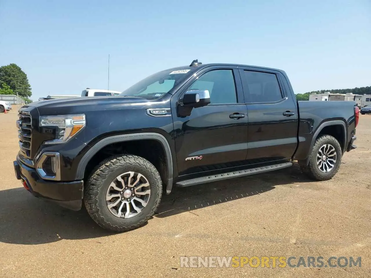 1 Photograph of a damaged car 3GTP9EEL3KG105280 GMC SIERRA 2019