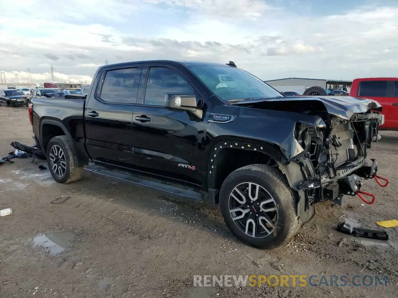 4 Фотография поврежденного автомобиля 3GTP9EEL8KG183957 GMC SIERRA 2019