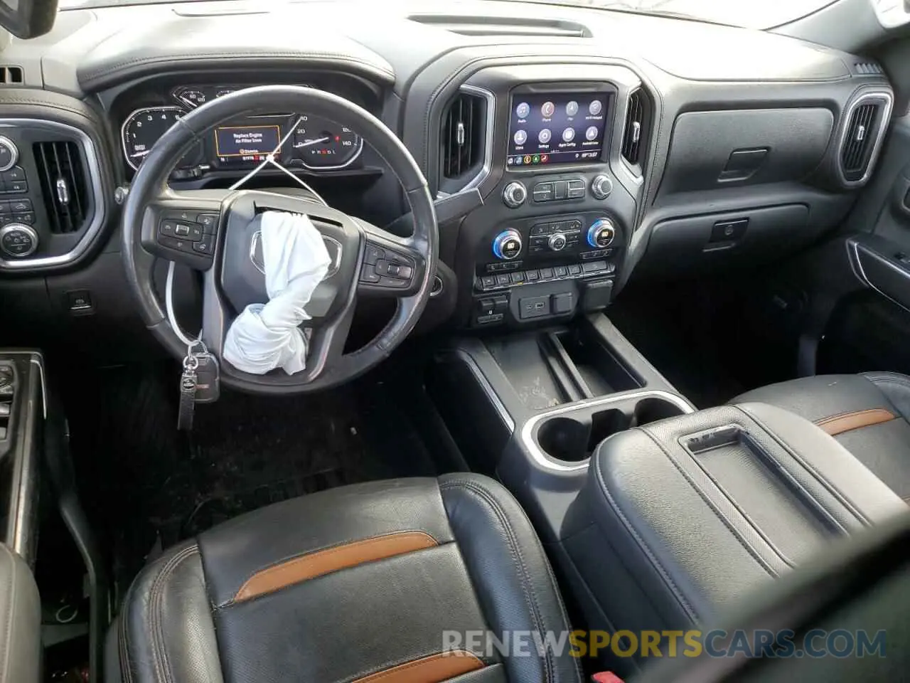8 Photograph of a damaged car 3GTP9EEL9KG296431 GMC SIERRA 2019