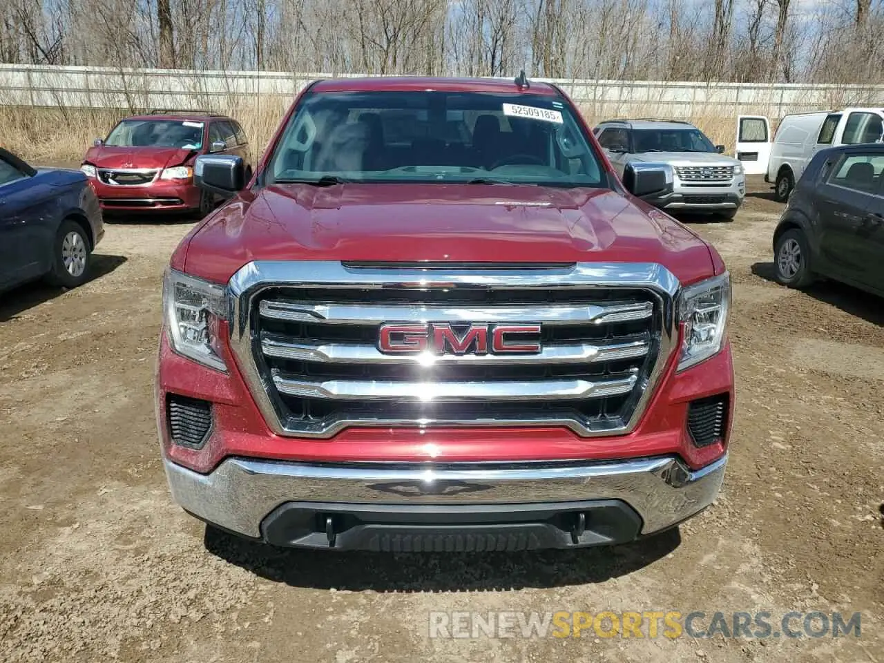 5 Photograph of a damaged car 3GTU9BED6KG145041 GMC SIERRA 2019