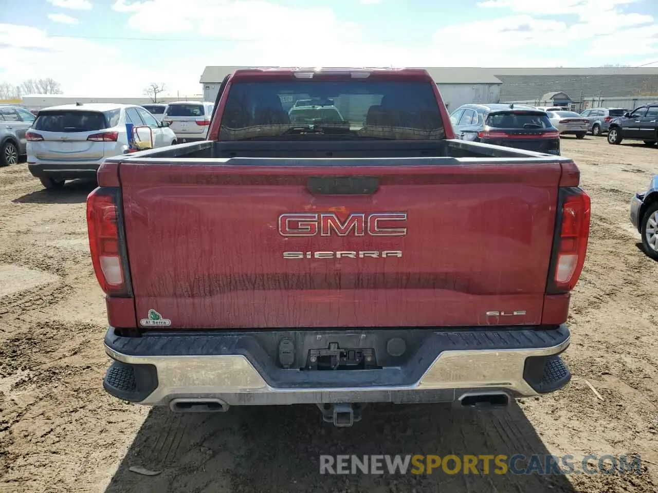 6 Photograph of a damaged car 3GTU9BED6KG145041 GMC SIERRA 2019