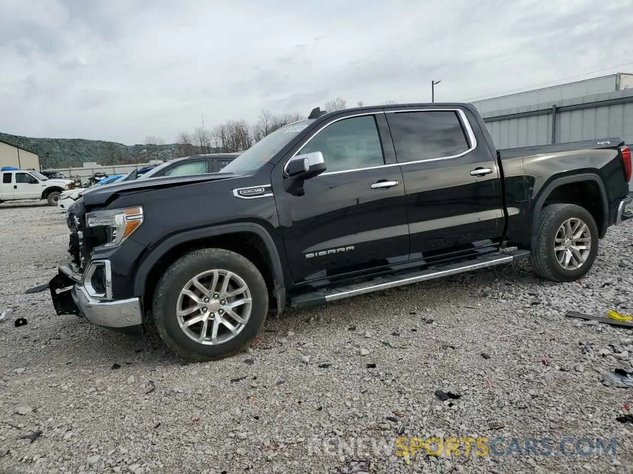 1 Photograph of a damaged car 3GTU9DED1KG140132 GMC SIERRA 2019