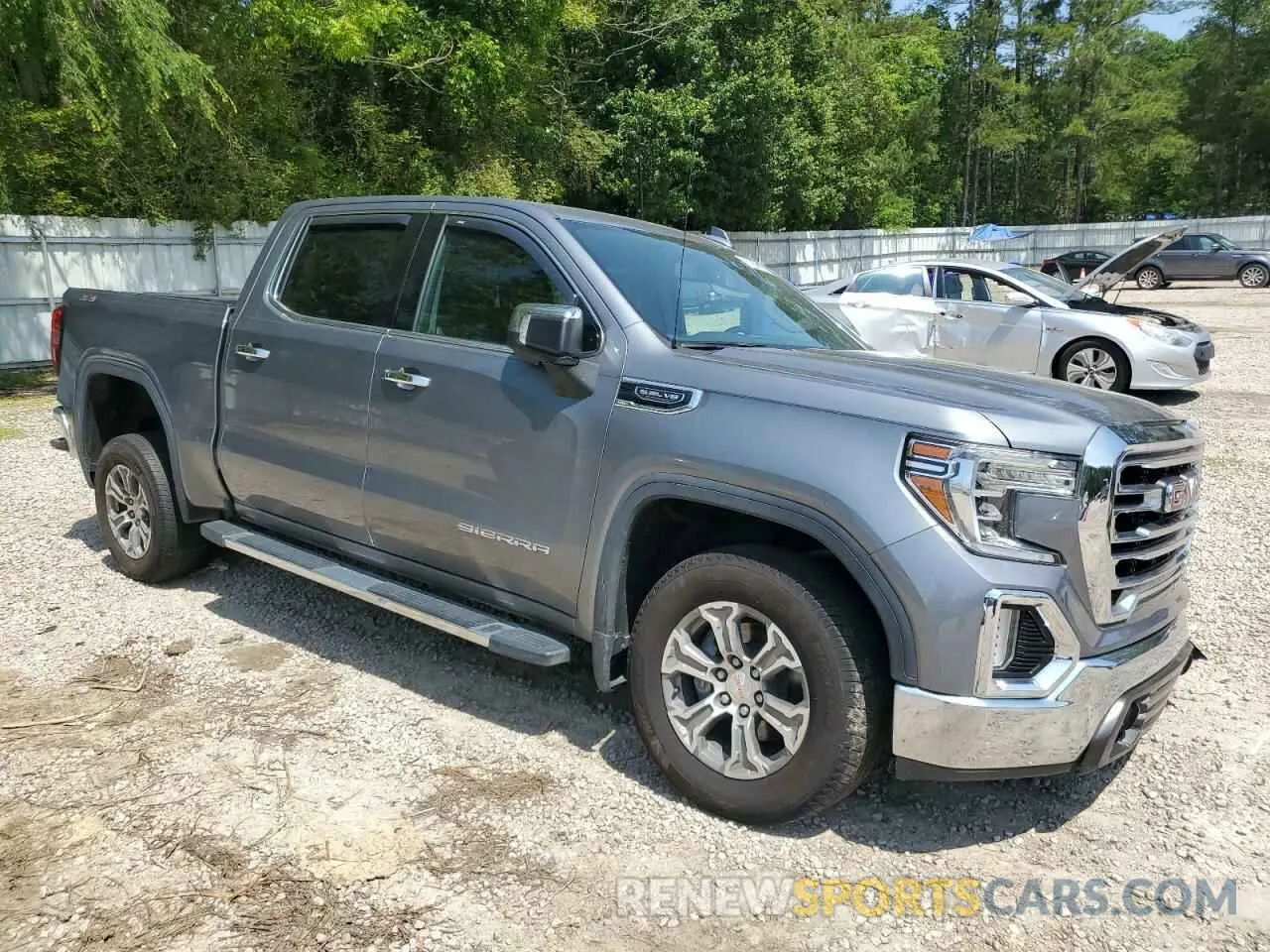4 Photograph of a damaged car 3GTU9DED2KG223813 GMC SIERRA 2019