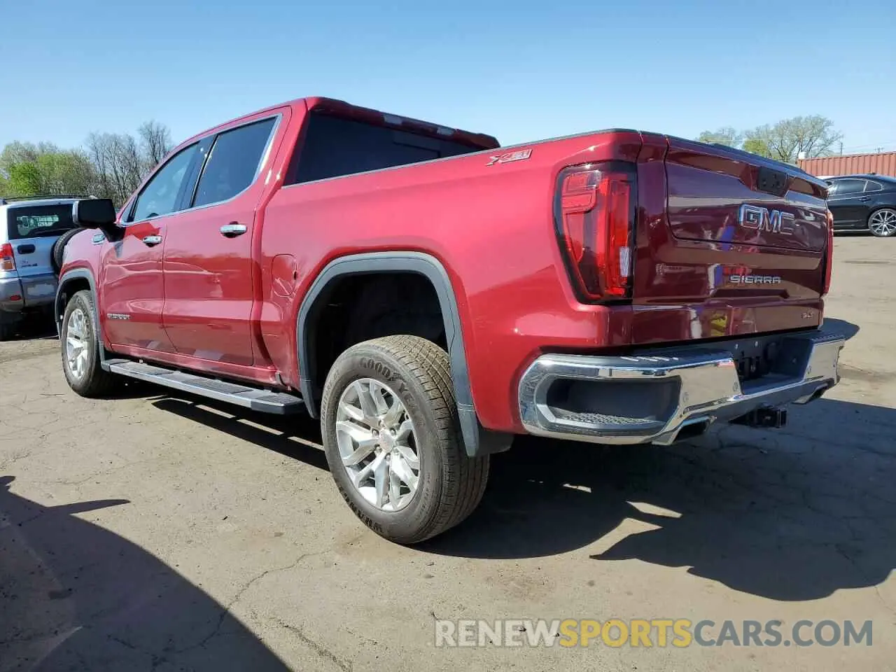 2 Photograph of a damaged car 3GTU9DED6KG235799 GMC SIERRA 2019
