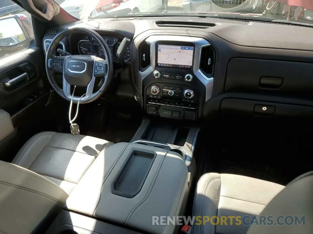 8 Photograph of a damaged car 3GTU9DED6KG235799 GMC SIERRA 2019