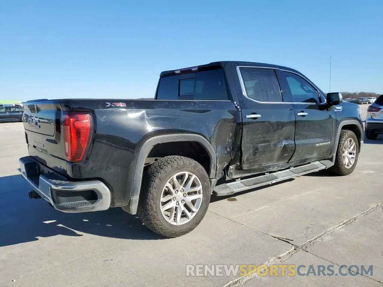 3 Photograph of a damaged car 3GTU9DED8KG106236 GMC SIERRA 2019