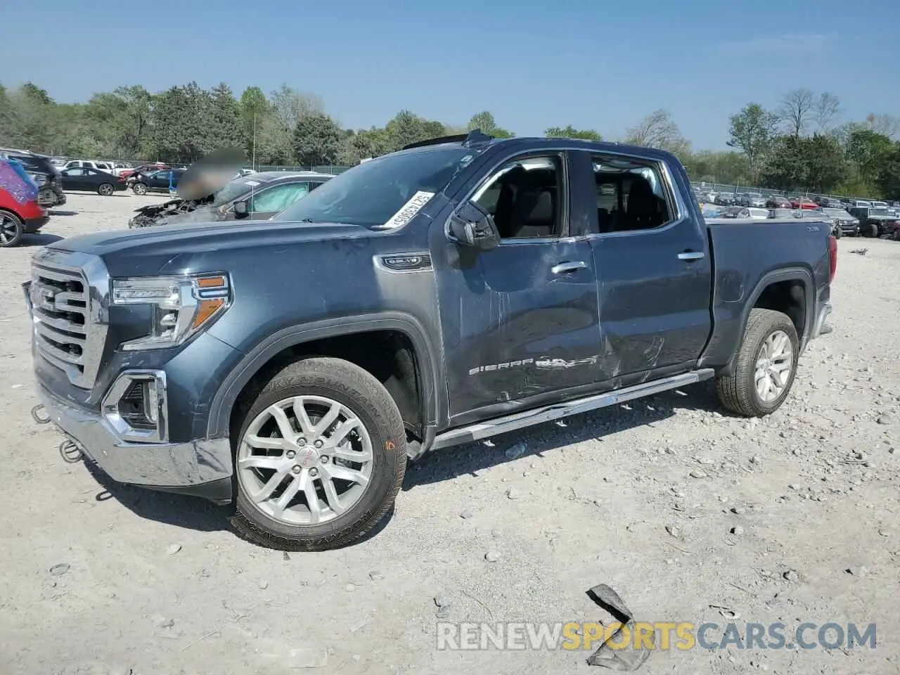 1 Фотография поврежденного автомобиля 3GTU9DED8KG160006 GMC SIERRA 2019