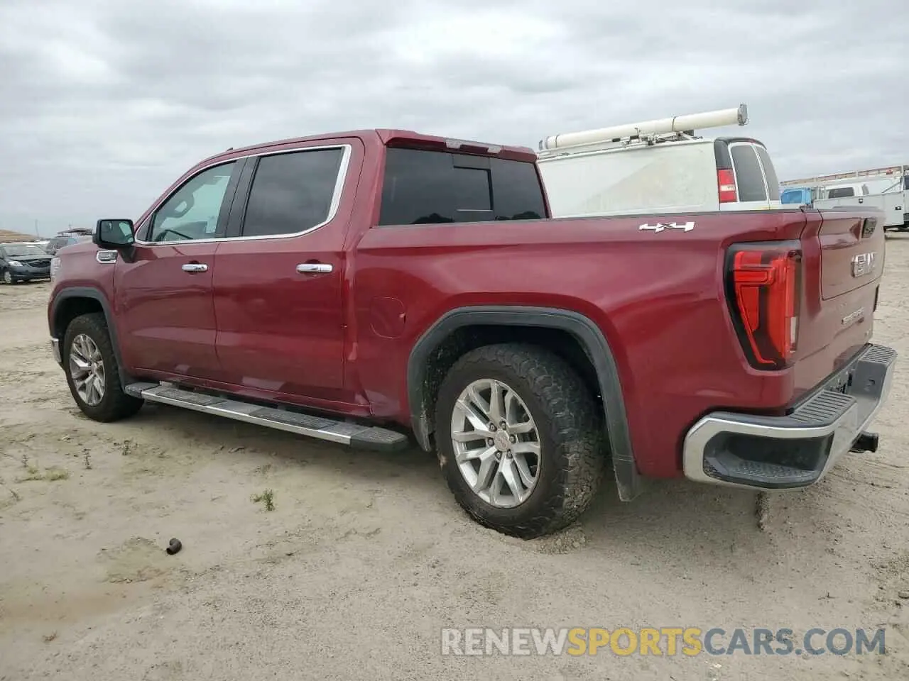 2 Photograph of a damaged car 3GTU9DEDXKG269731 GMC SIERRA 2019
