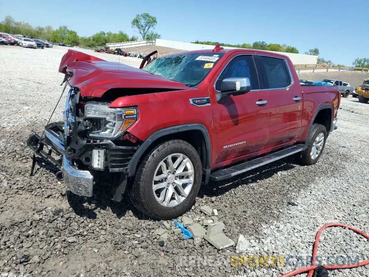 1 Фотография поврежденного автомобиля 3GTU9DEL2KG107633 GMC SIERRA 2019