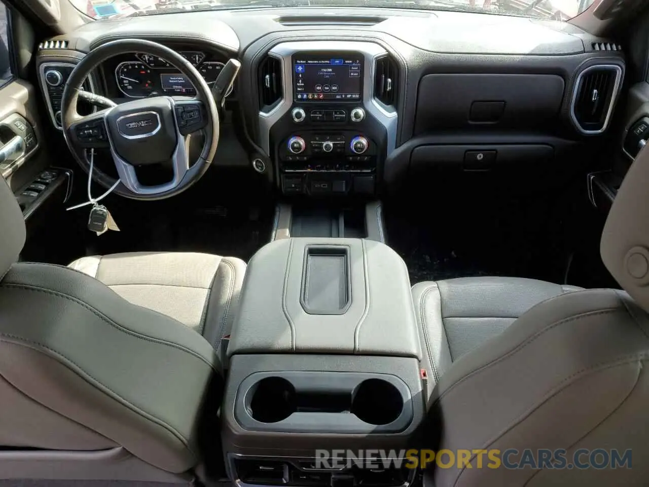 8 Photograph of a damaged car 3GTU9DEL8KG134416 GMC SIERRA 2019