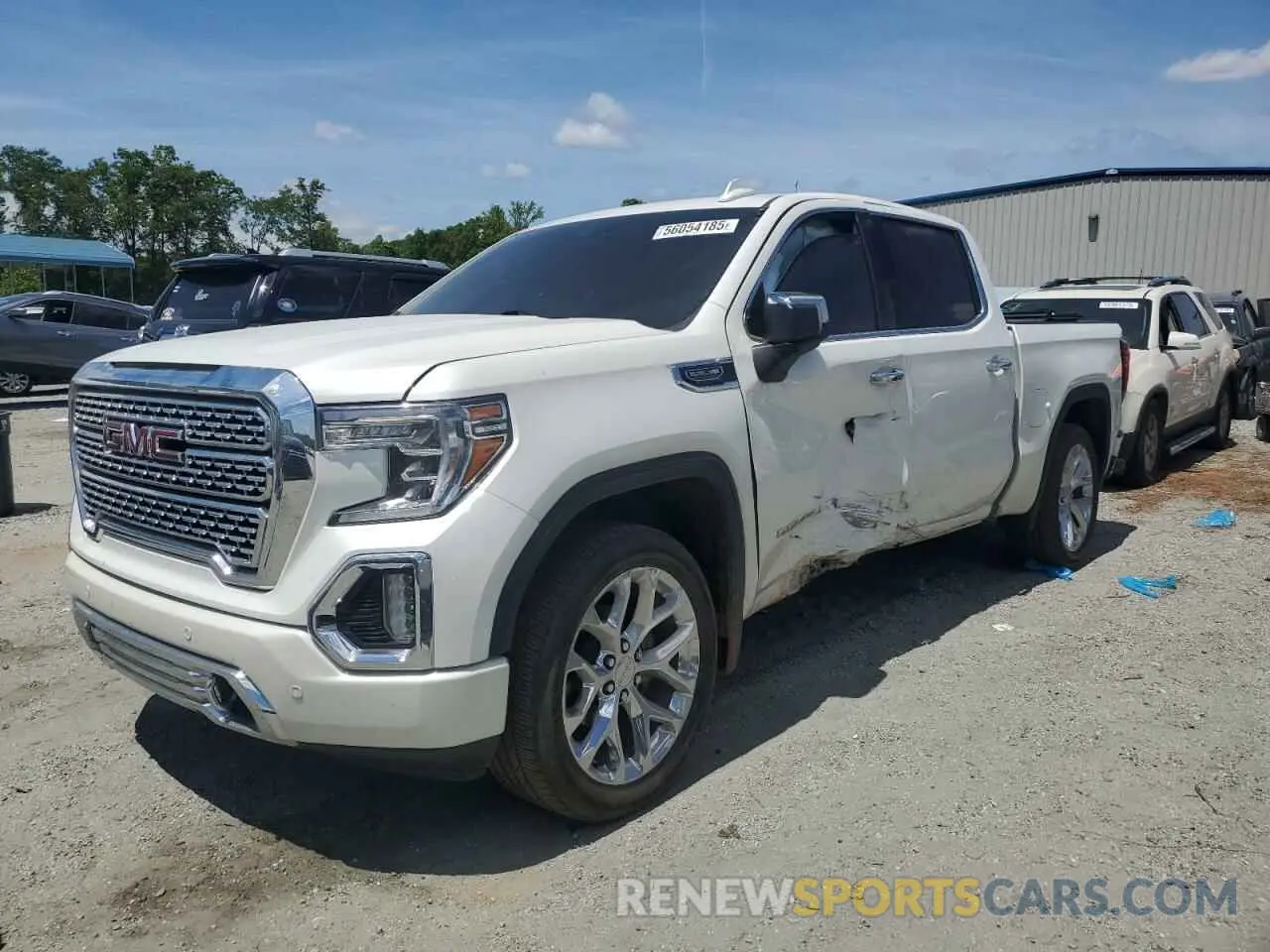 1 Photograph of a damaged car 3GTU9FED3KG267234 GMC SIERRA 2019