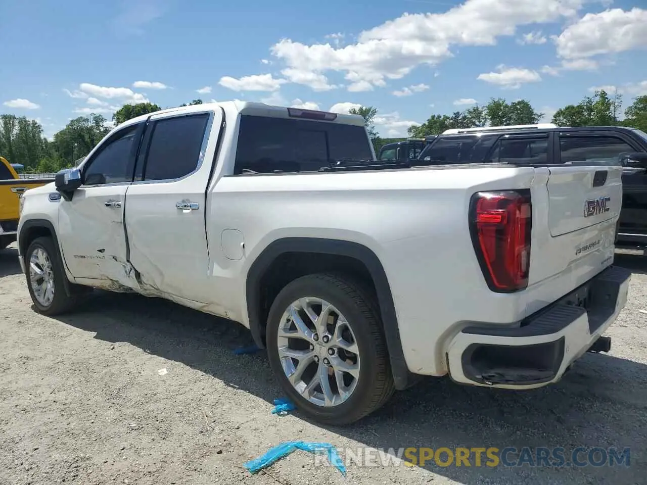 2 Photograph of a damaged car 3GTU9FED3KG267234 GMC SIERRA 2019
