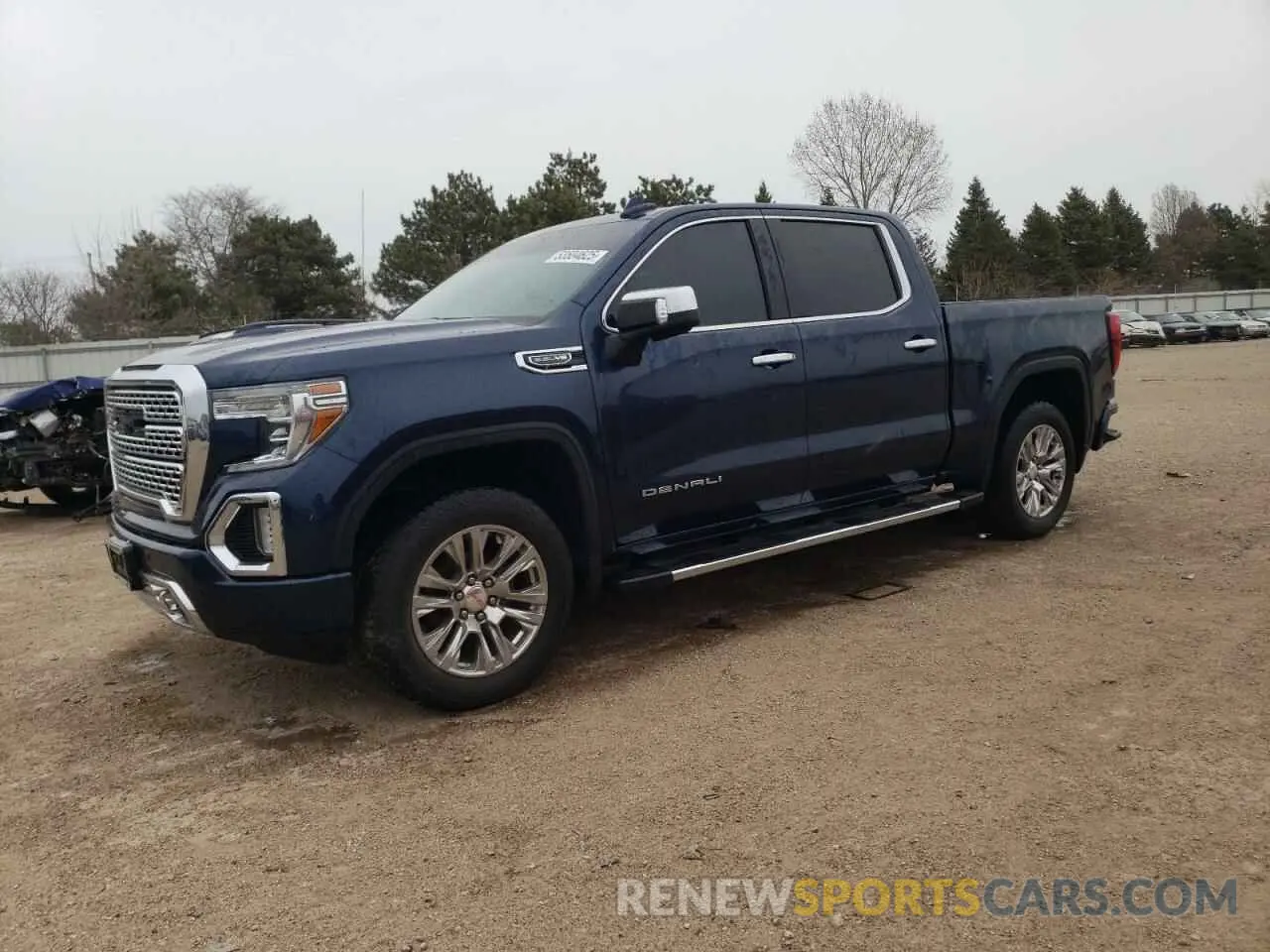 1 Photograph of a damaged car 3GTU9FED4KG293454 GMC SIERRA 2019