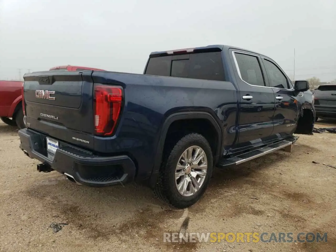 3 Photograph of a damaged car 3GTU9FED4KG293454 GMC SIERRA 2019
