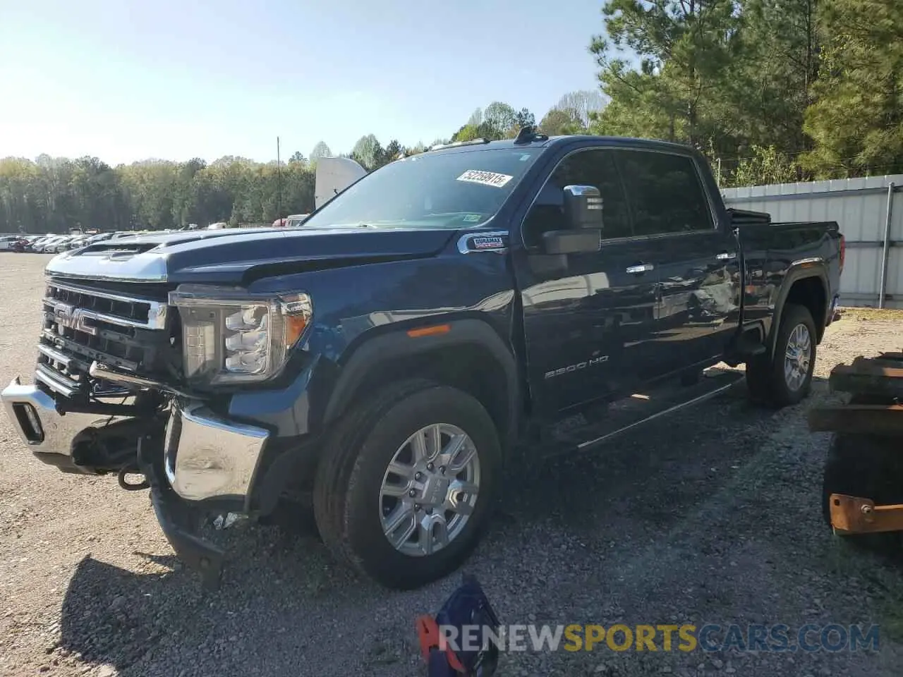 1 Фотография поврежденного автомобиля 1GT49NEY2LF161437 GMC SIERRA 2020