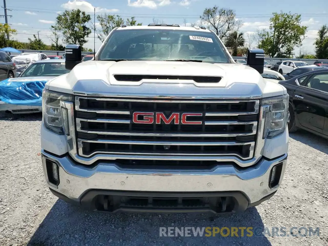 5 Photograph of a damaged car 1GT49NEY4LF105693 GMC SIERRA 2020