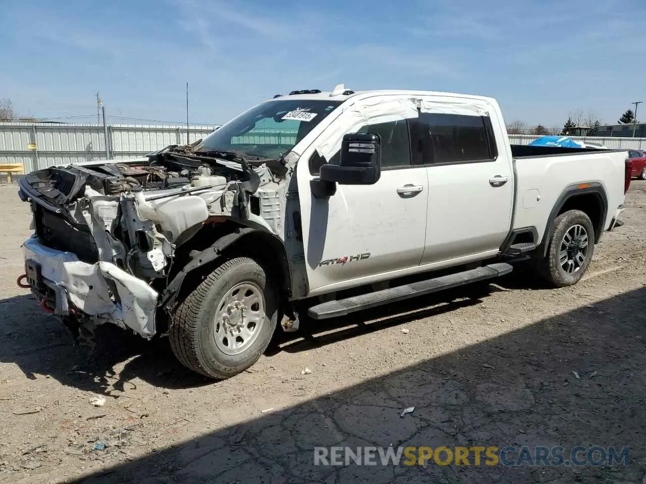 1 Фотография поврежденного автомобиля 1GT49PEY4LF270896 GMC SIERRA 2020