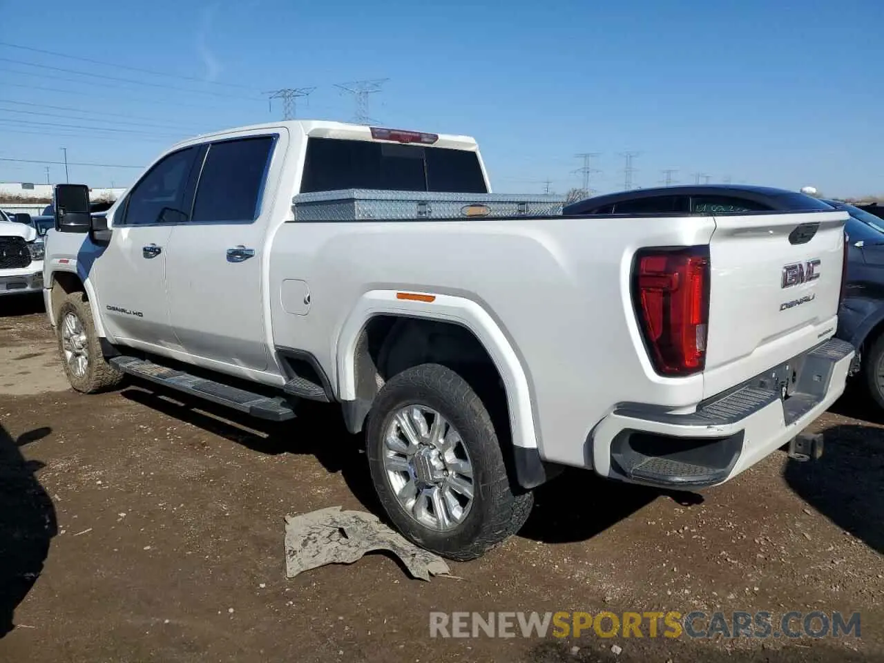 2 Photograph of a damaged car 1GT49REY0LF257980 GMC SIERRA 2020